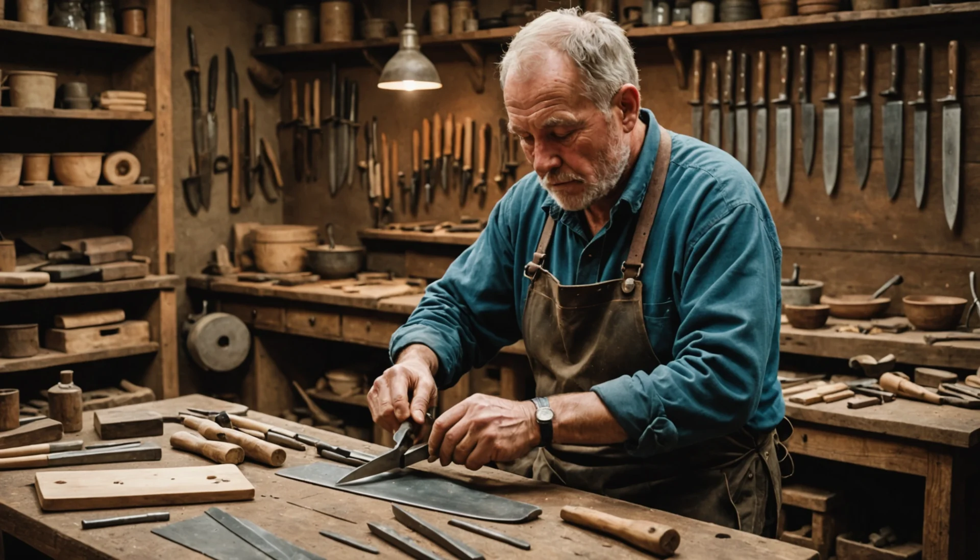 Forgez votre talent : plongez dans l’art ancestral de la coutellerie artisanale
